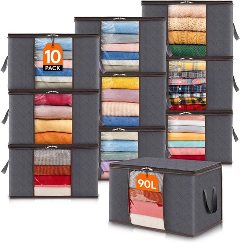 10pcs large clothes - large, storage