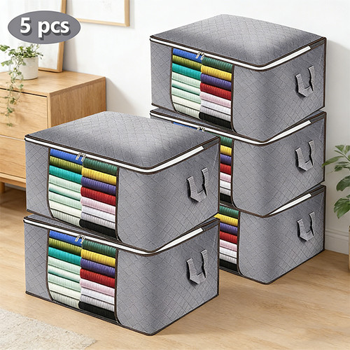 5pcs 90l underbed clothes - underbed,