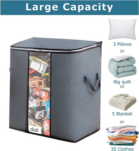 Large underbed clothes storage - underbed,