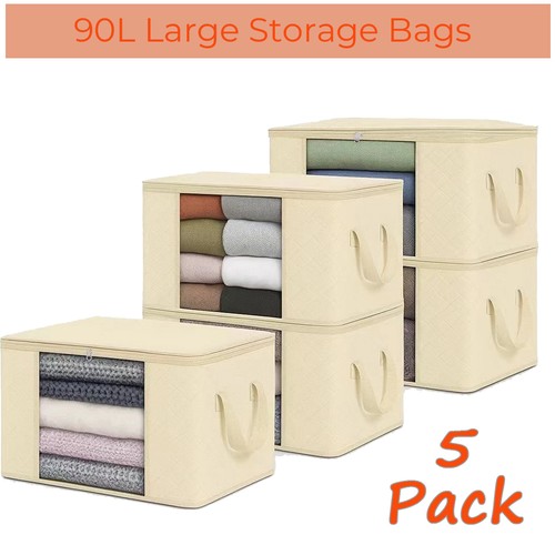 90l clothes storage bags - 90l,