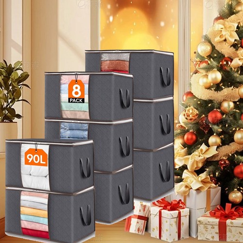 8pcs 90l underbed - 4/8pcs,