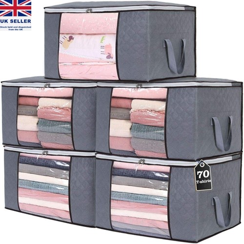 5pc large clothes storage - large,