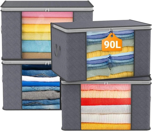 4pcs clothes storage bags - 4pcs,