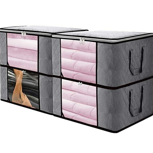 4pcs large clothes storage - clothes,