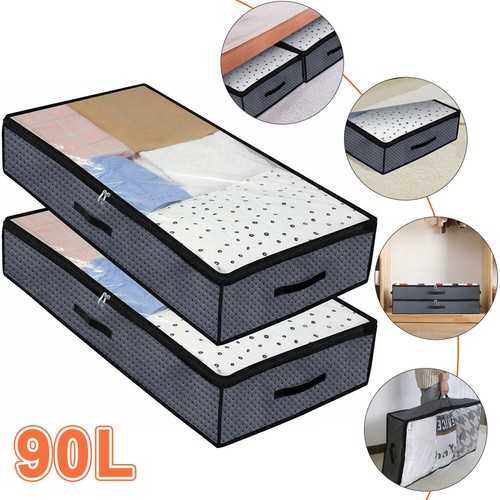 90l underbed clothes - 2x,
